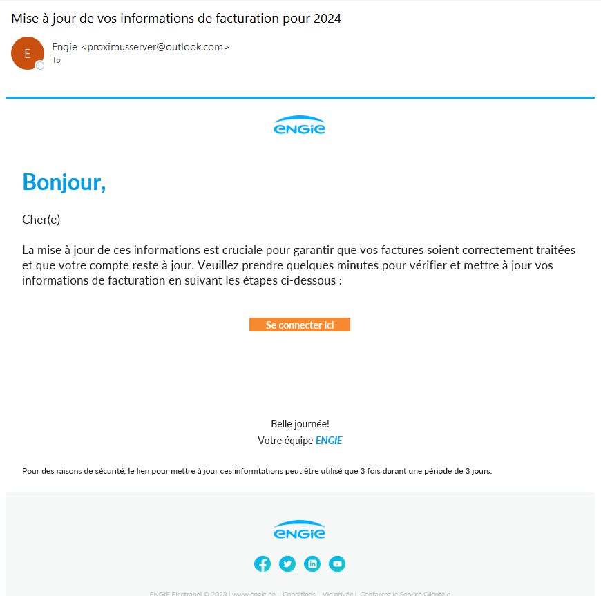 Phishing Ou Messages Frauduleux